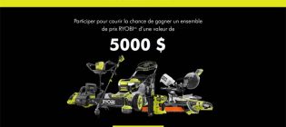 Concours sur la route avec Ryobi
