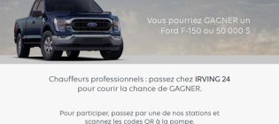 Concours Irving Oil Les chauffeurs professionnels