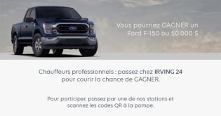 Concours Irving Oil Les chauffeurs professionnels