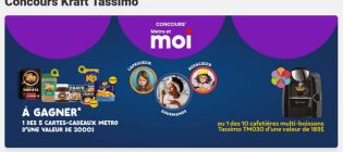Concours Metro Kraft et Tassimo