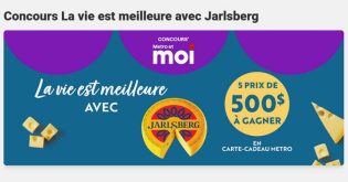 Concours Metro La vie est meilleure avec Jarlsberg