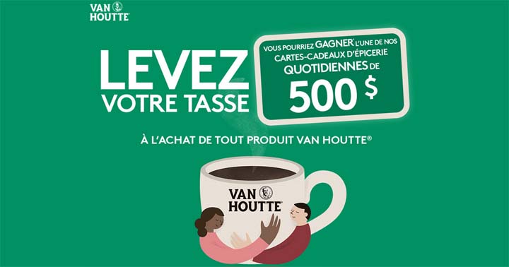 Concours Van Houtte Levez votre tasse