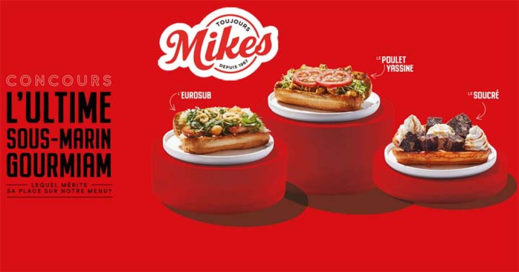 Concours Mikes Ultime sous-marin gourmiam