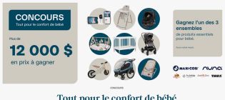 Concours SB Privilèges Tanguay Tout pour le confort de bébé