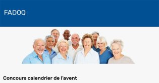 Concours FADOQ Calendrier de l’Avent