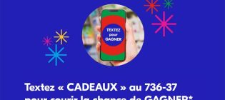 Concours Pharmaprix Message texte SMS des Fêtes