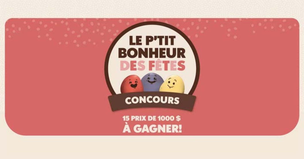 Concours Little Potato Le p’tit bonheur des fêtes