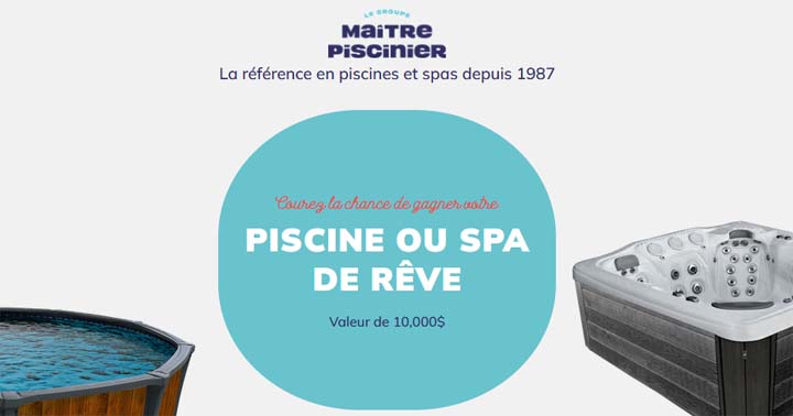 Concours Maître Piscinier Piscine ou spa de rêve