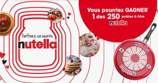 Concours Tartinez un sourire Nutella