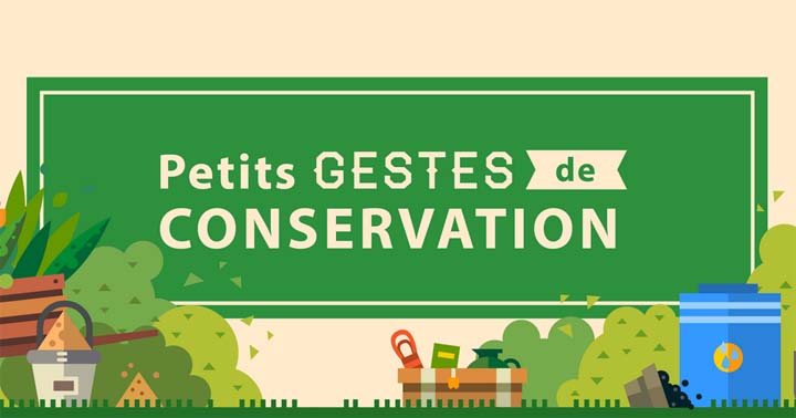 Concours CNC Petits gestes de conservation