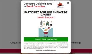 Concours Cuisiner avec le Bœuf Canadien