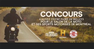 Concours Historia TV Salon de la moto
