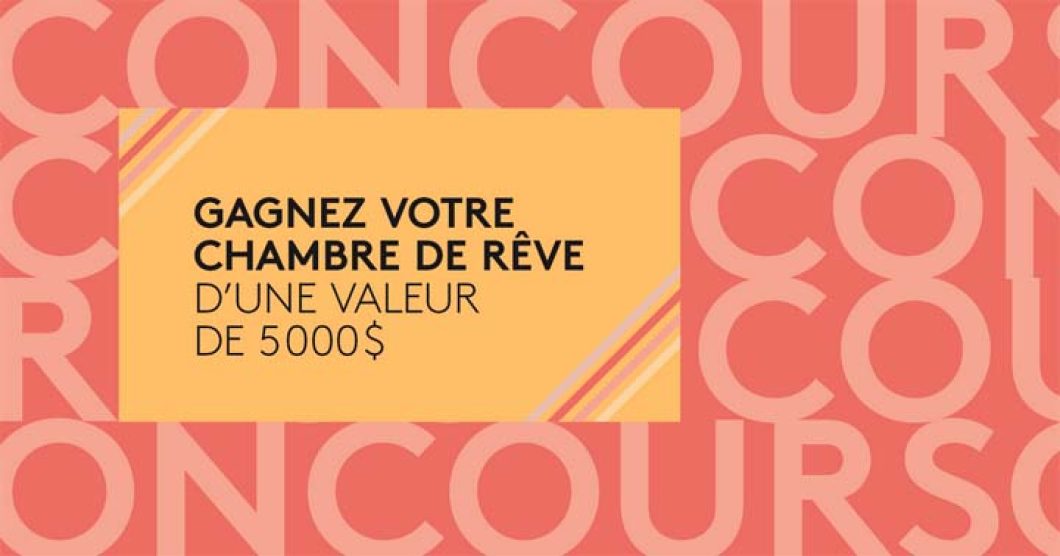 Concours Mobilia Gagnez votre chambre de rêve