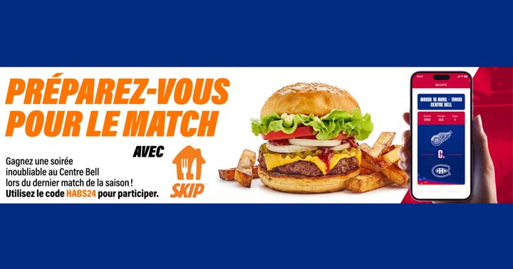 Concours Skip Préparez-vous pour le match