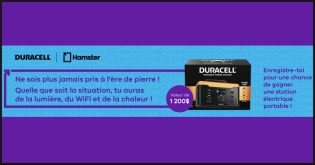 Concours Hamster Duracell Électrifié coûte que coûte