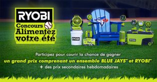 Concours Alimentez votre été de Ryobi