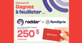 Concours Raddar Familiprix