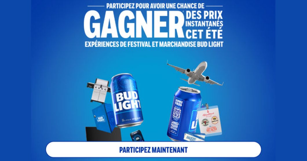 Concours Bud Light - Laisser-passer d'été