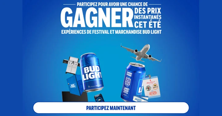 Concours Bud Light - Laisser-passer d'été