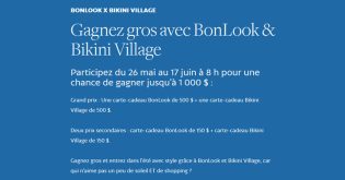 Concours BonLook et Bikini Village