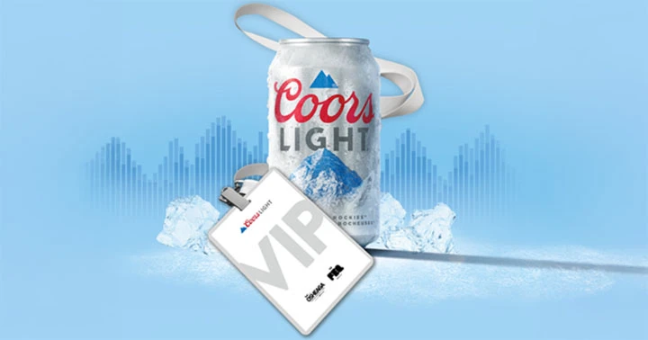 Concours de musique Coors Light - Gagnez des prix chaque jour de l’été