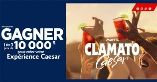 Concours Expérience Mott’s Clamato Caesar