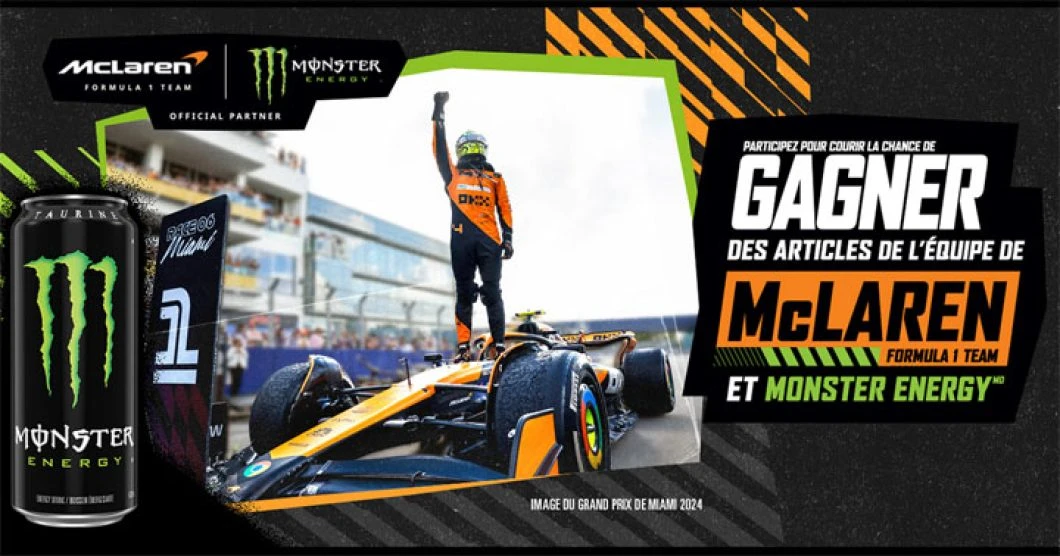 Concours Monster Energy McLaren