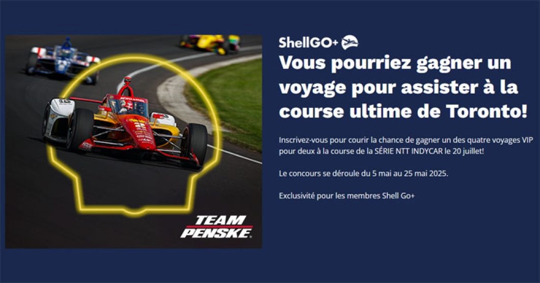 Concours Shell Go+ Indy de Toronto