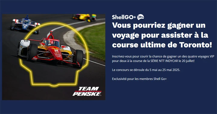 Concours Shell Go+ Indy de Toronto