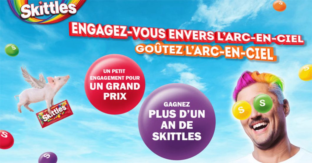 Concours Skittles - L'ultime prix de l'obsession