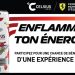 Concours de course automobile et de boissons énergétiques Celsius Live Fit