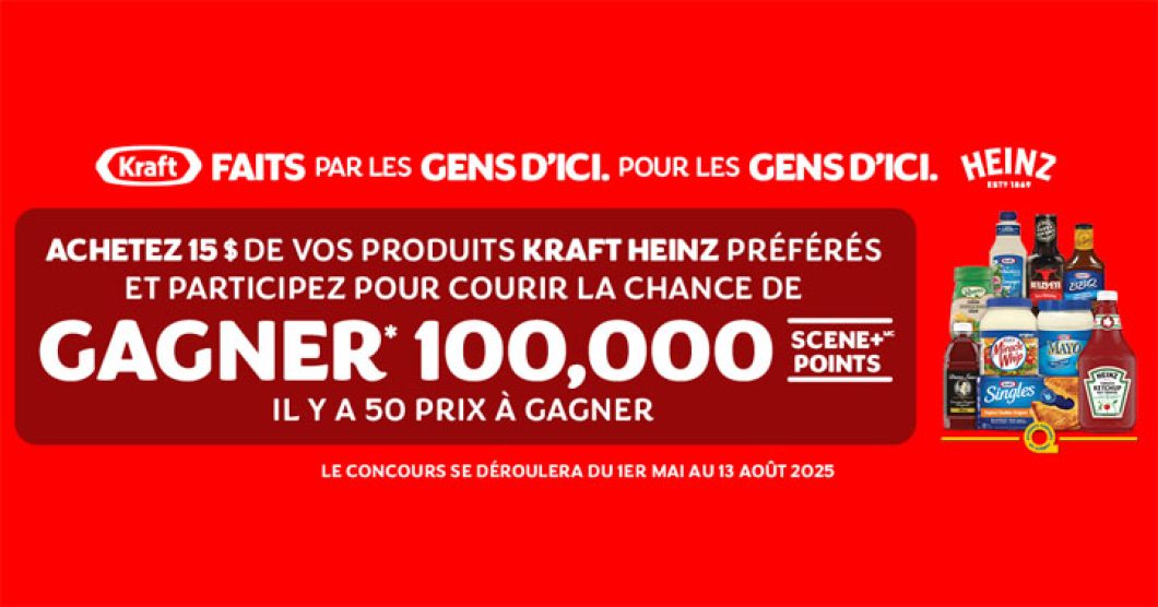 Concours IGA - BBQ estival d'été Kraft Heinz