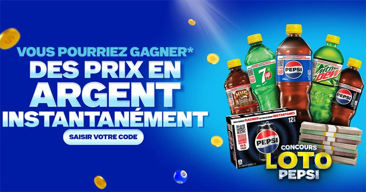 Concours Loto Pepsi