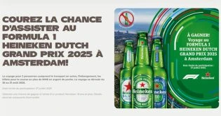 Concours Normandin - Vivez la F1 à Amsterdam