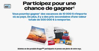Concours Produits Kruger - Juste-ICI