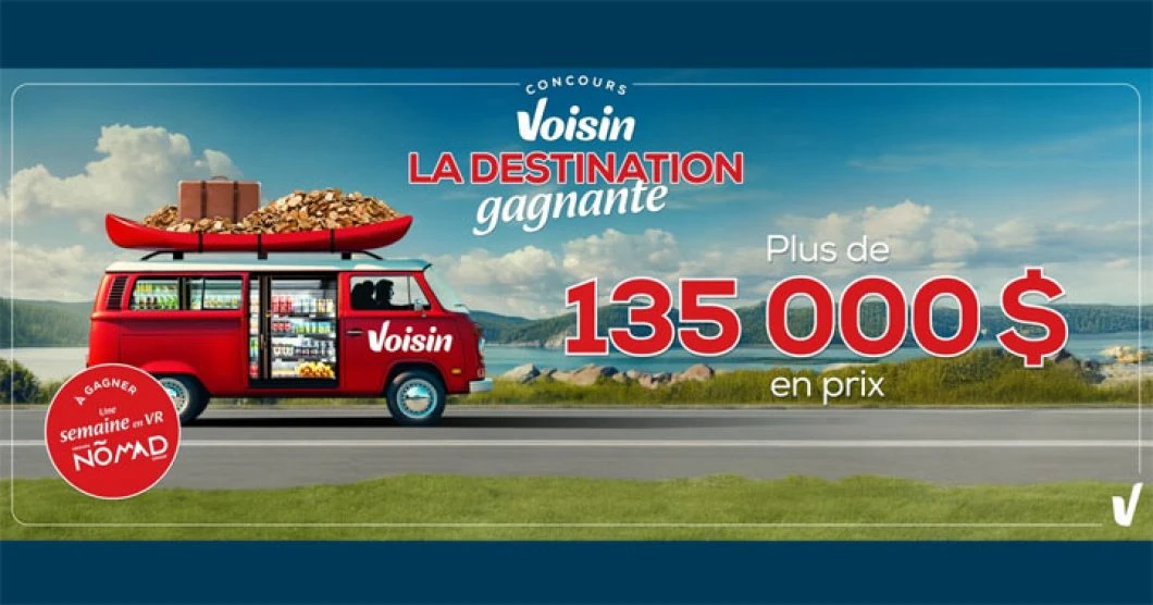 Concours Voisin - La destination gagnante