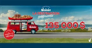 Concours Voisin - La destination gagnante
