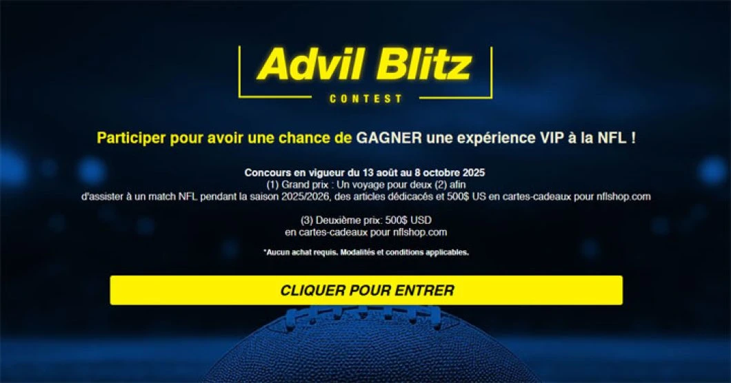 Concours Advil Blitz