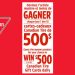 Concours Canadian Tire - La rentrée des classes