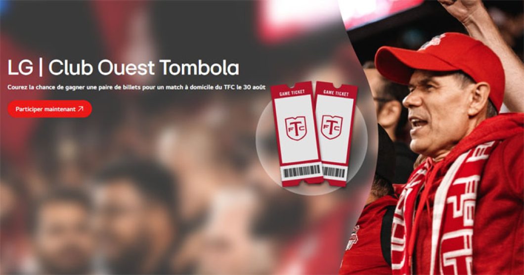 Concours LG - Billets TFC