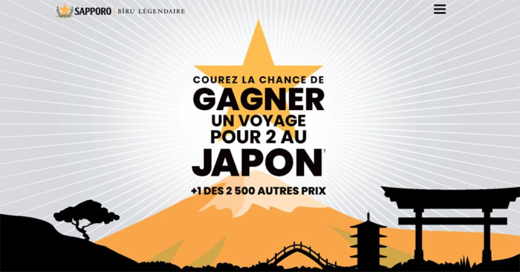 Concours Sapporo - Voyage au Japon