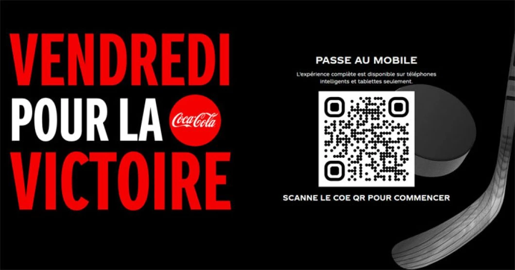 Concours Coca-Cola - Vendredi pour la victoire Canada Hockey
