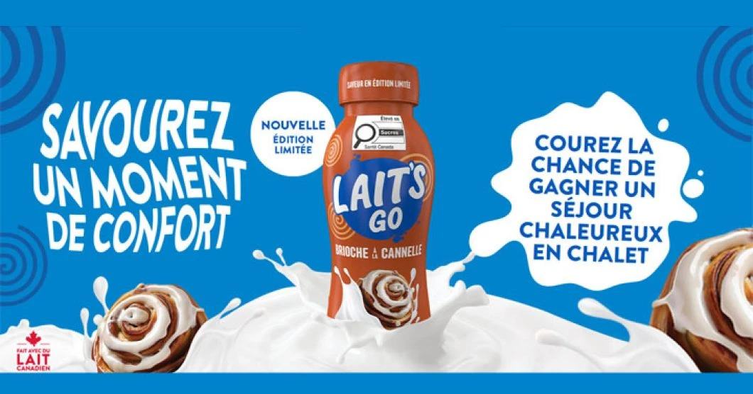 Concours Saputo - Brioche à la cannelle Lait’s Go