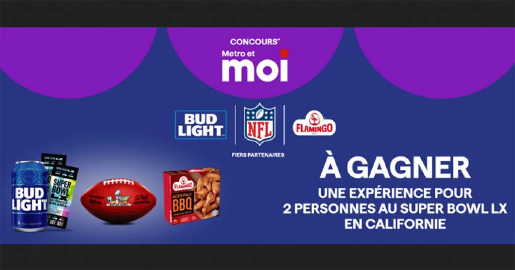 Concours Superbowl de Metro