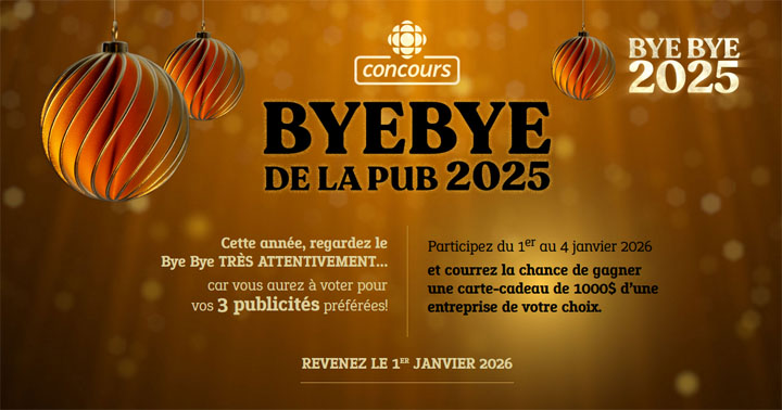 Concours Bye Bye de la pub 2025