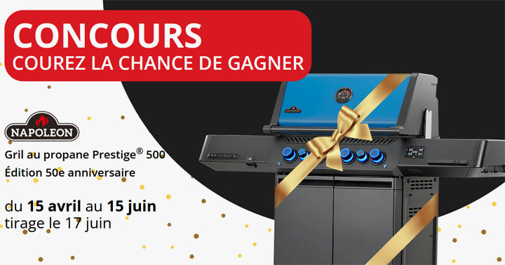 Concours 50e anniversaire Boutique Chaleur