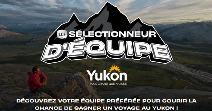 Concours Tourisme Yukon - Sélectionneur d’équipe de la LCF