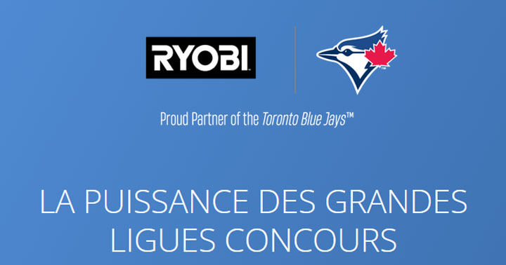 Concours Blue Jays et RYOBI - La puissance des grandes ligues