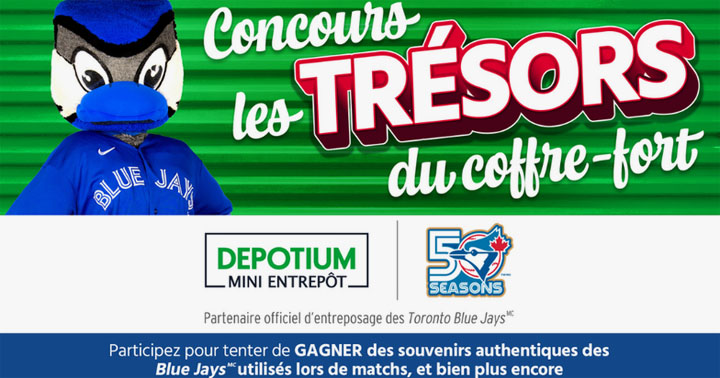 Concours Blue Jays - Les trésors du coffre-fort