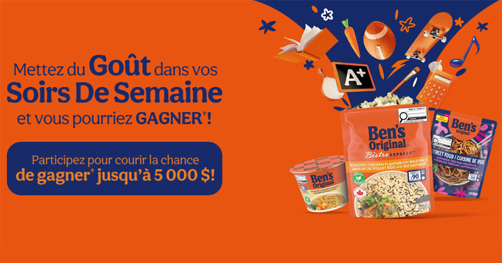 Concours de la rentrée de Ben’s Original